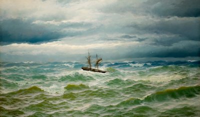 Sea-piece by David James